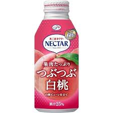 【台中店】 美麗市場-不二家鋁罐果肉白桃汁25% 364.8ml