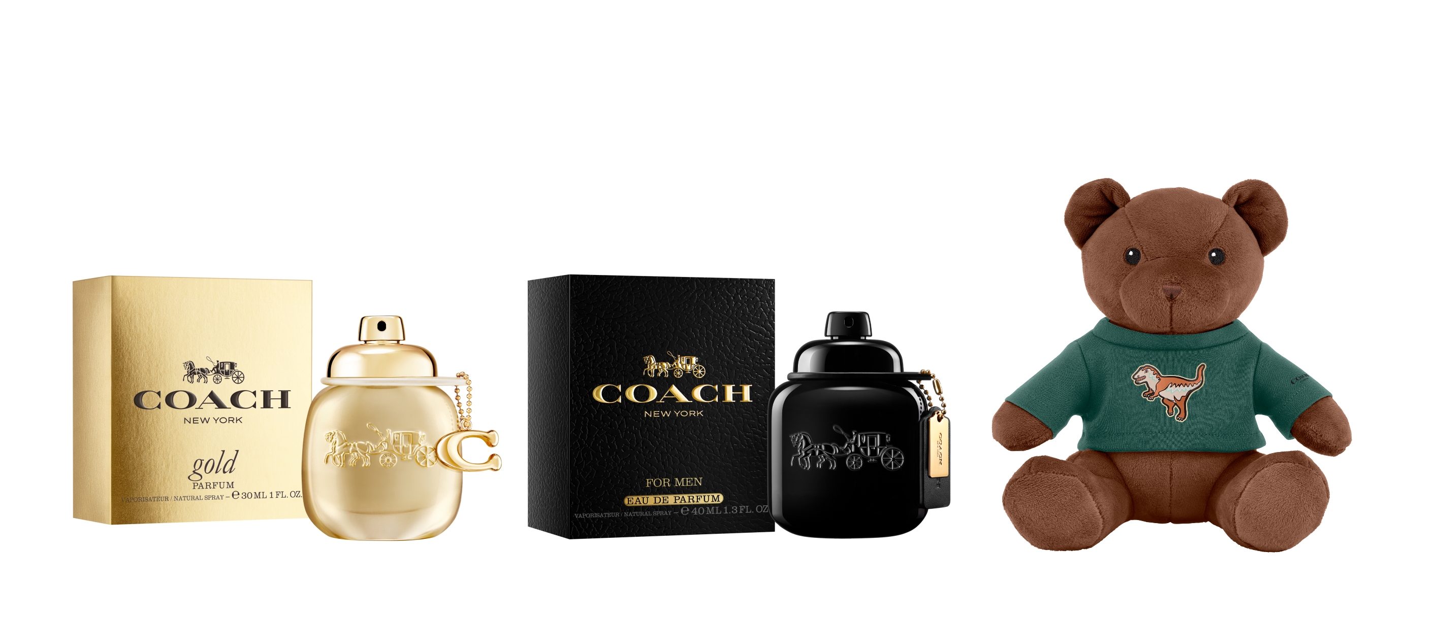 【有點寵自己】鋒恩香水-COACH時尚閃耀女性香精+時尚曜黑男性淡香精