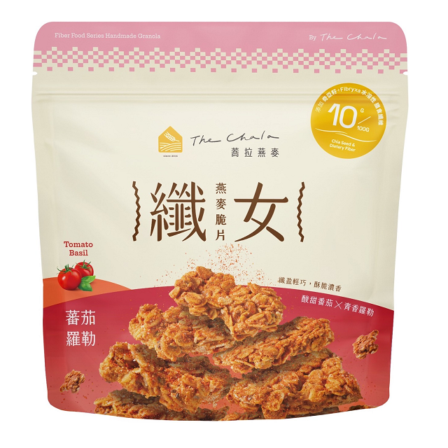 蕎拉燕麥 番茄羅勒纖女燕麥脆片150g