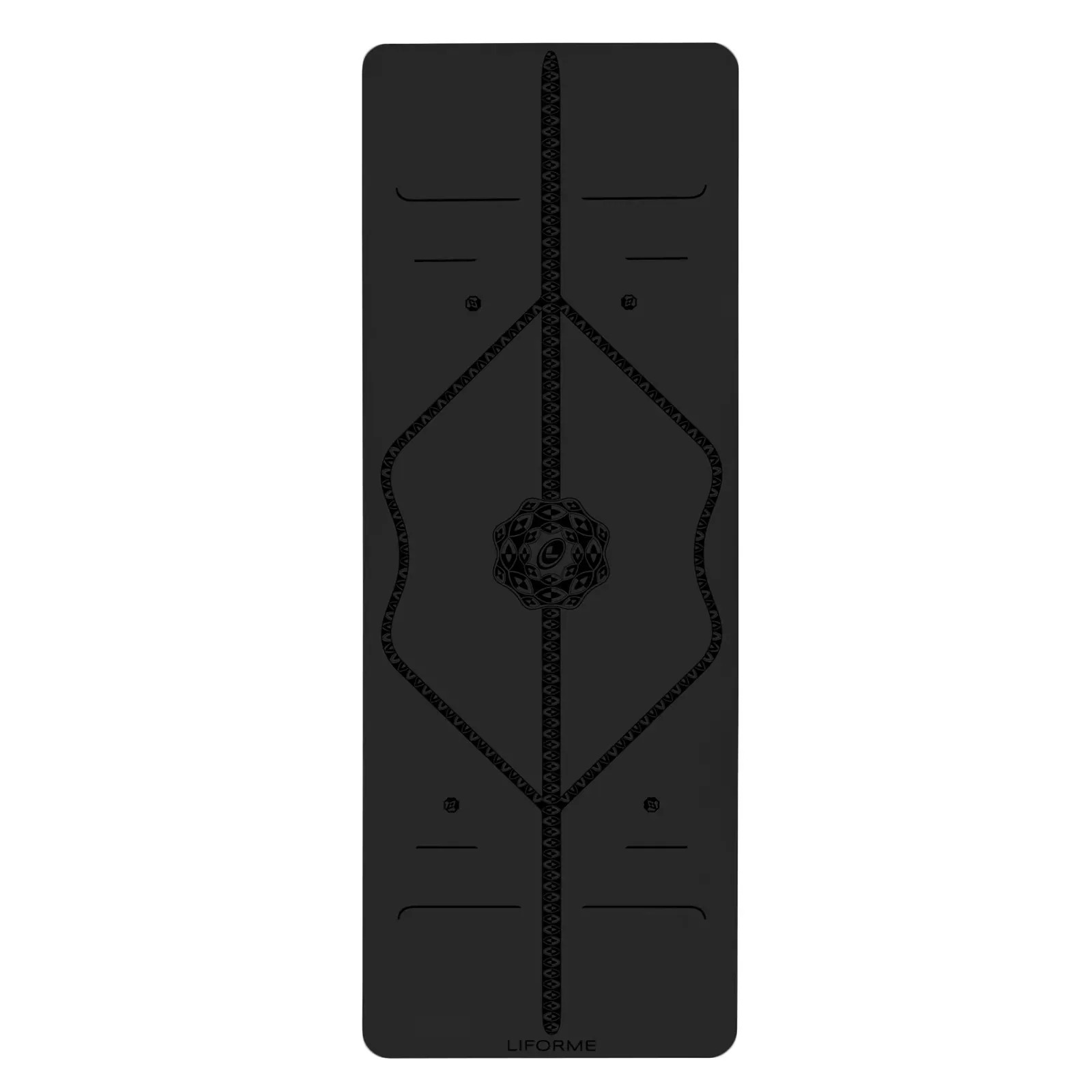 【A11 P+】Liforme 經典瑜珈墊-魅影黑限定墊