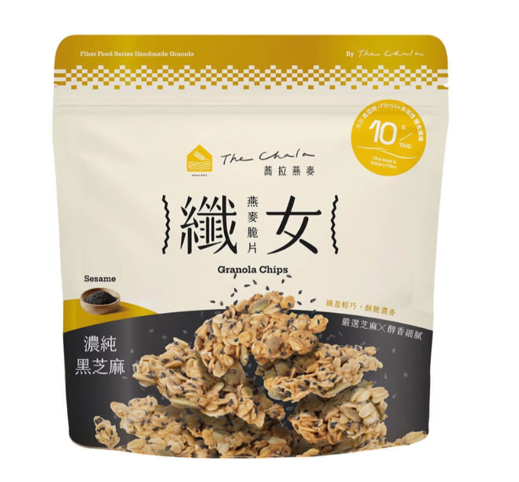 蕎拉燕麥 濃純黑芝麻纖女燕麥脆片