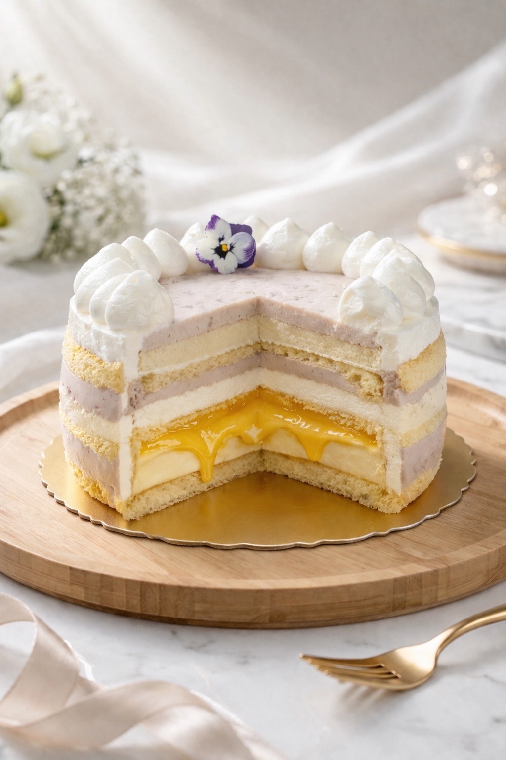 【A11 B2F KOBE Sweets神戶果實】與妳香芋 母親節蛋糕6吋