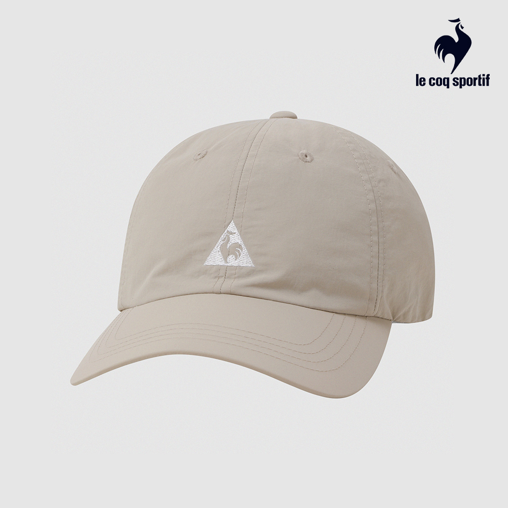【小北門潮流重開機】LE COQ SPORTIF 淺卡其色棒球帽