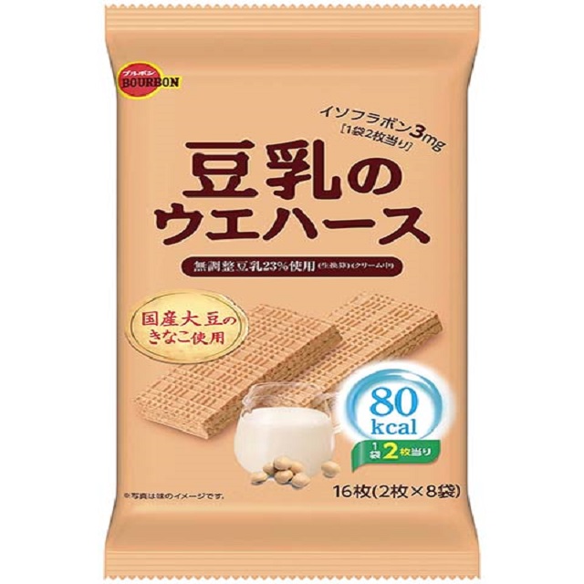 【超市】北日本豆乳威化夾心餅112.8g
