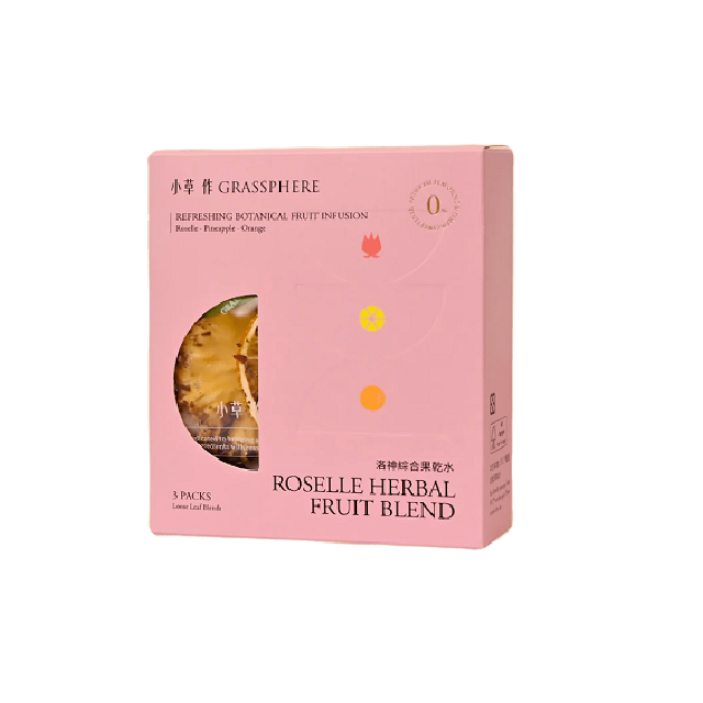 小草作洛神綜合果乾水3入