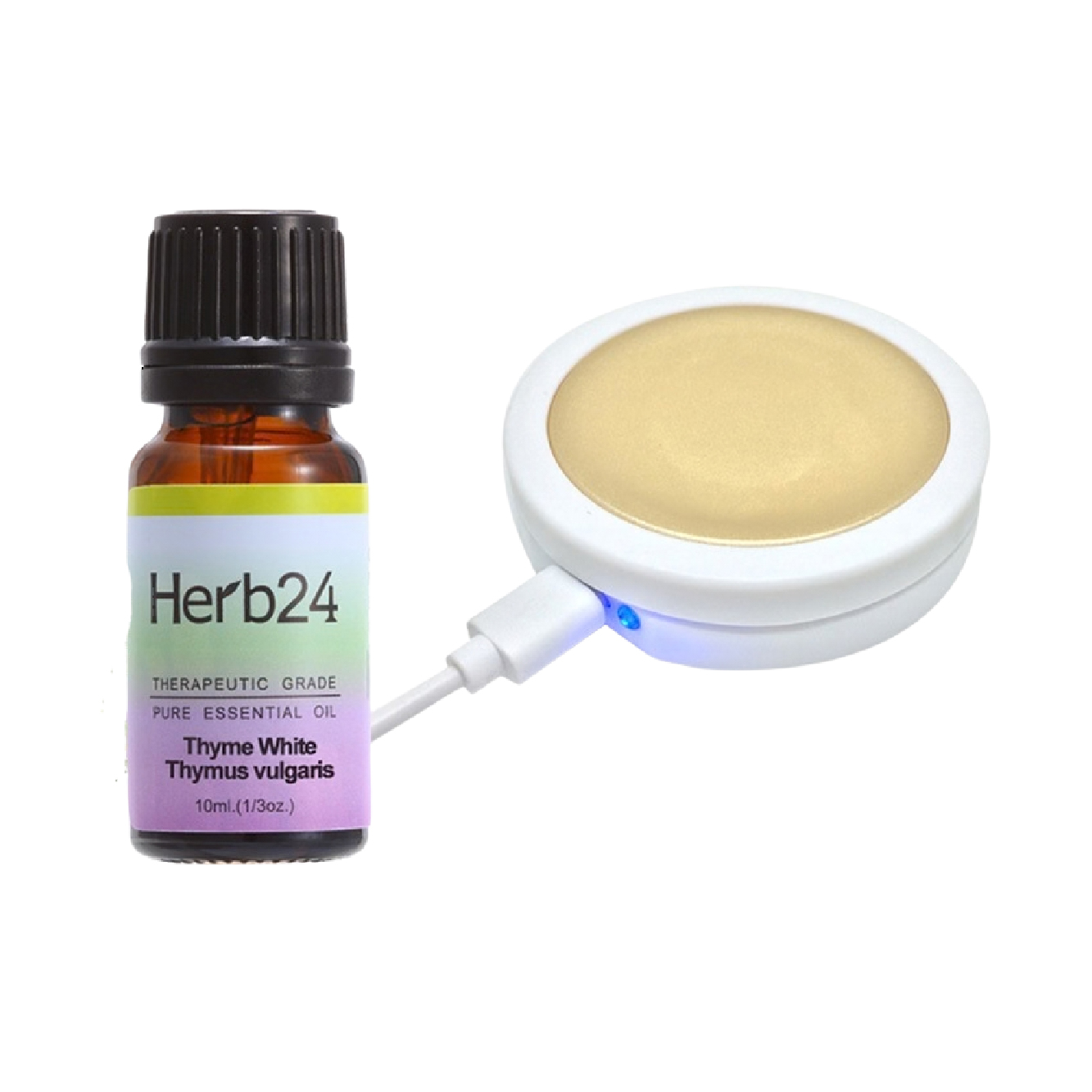 【夏日點數狂潮】草本24 恆溫擴香器+迷迭香精油10ml