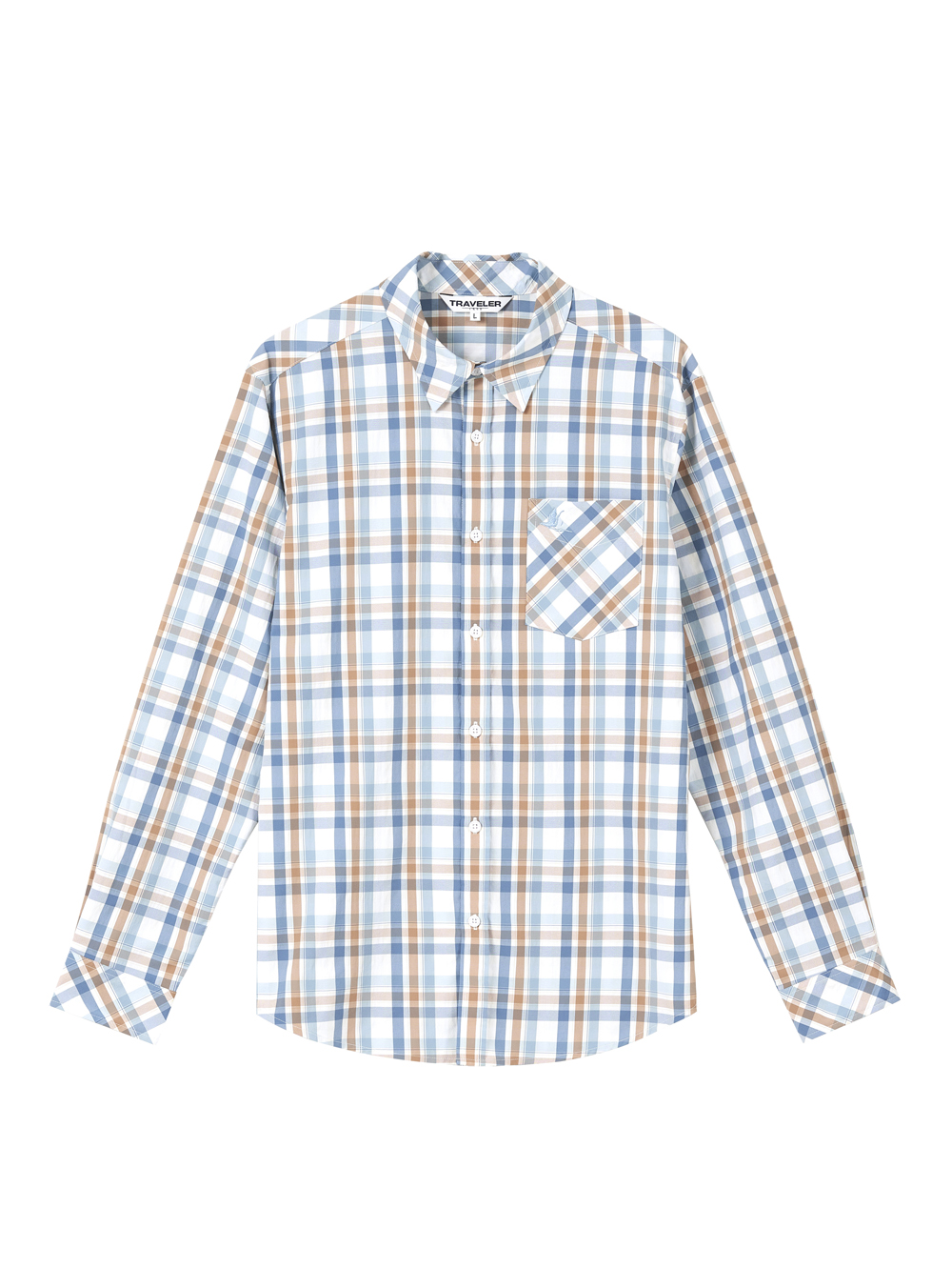 【有點會穿搭】男款吸濕排汗抗UV長袖襯衫