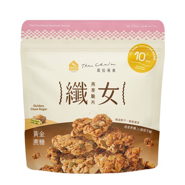 蕎拉燕麥 黃金蔗糖纖女燕麥脆片150g