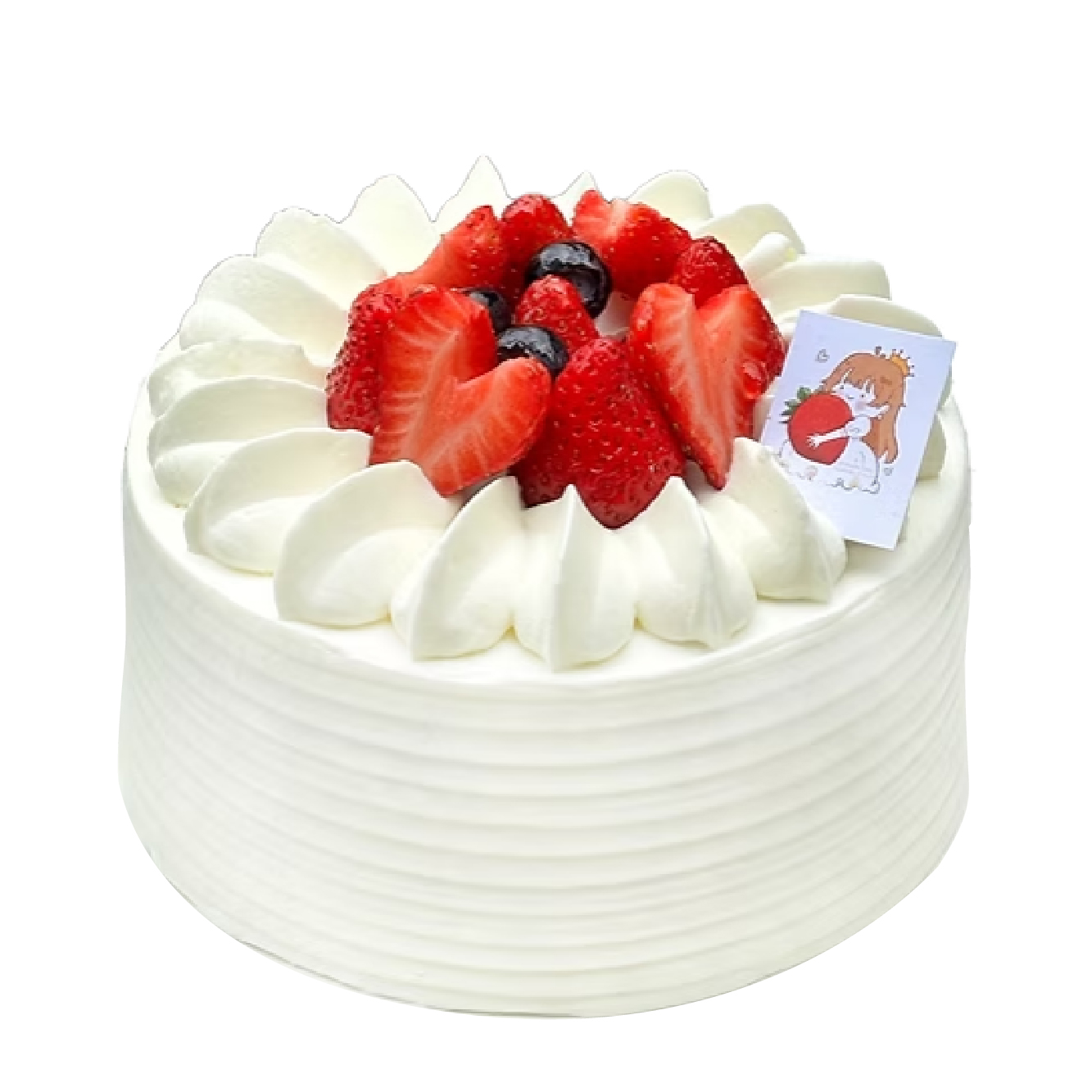 【夏日點數狂潮】滿竺大湖草莓公主 鮮奶油草莓蛋糕6吋