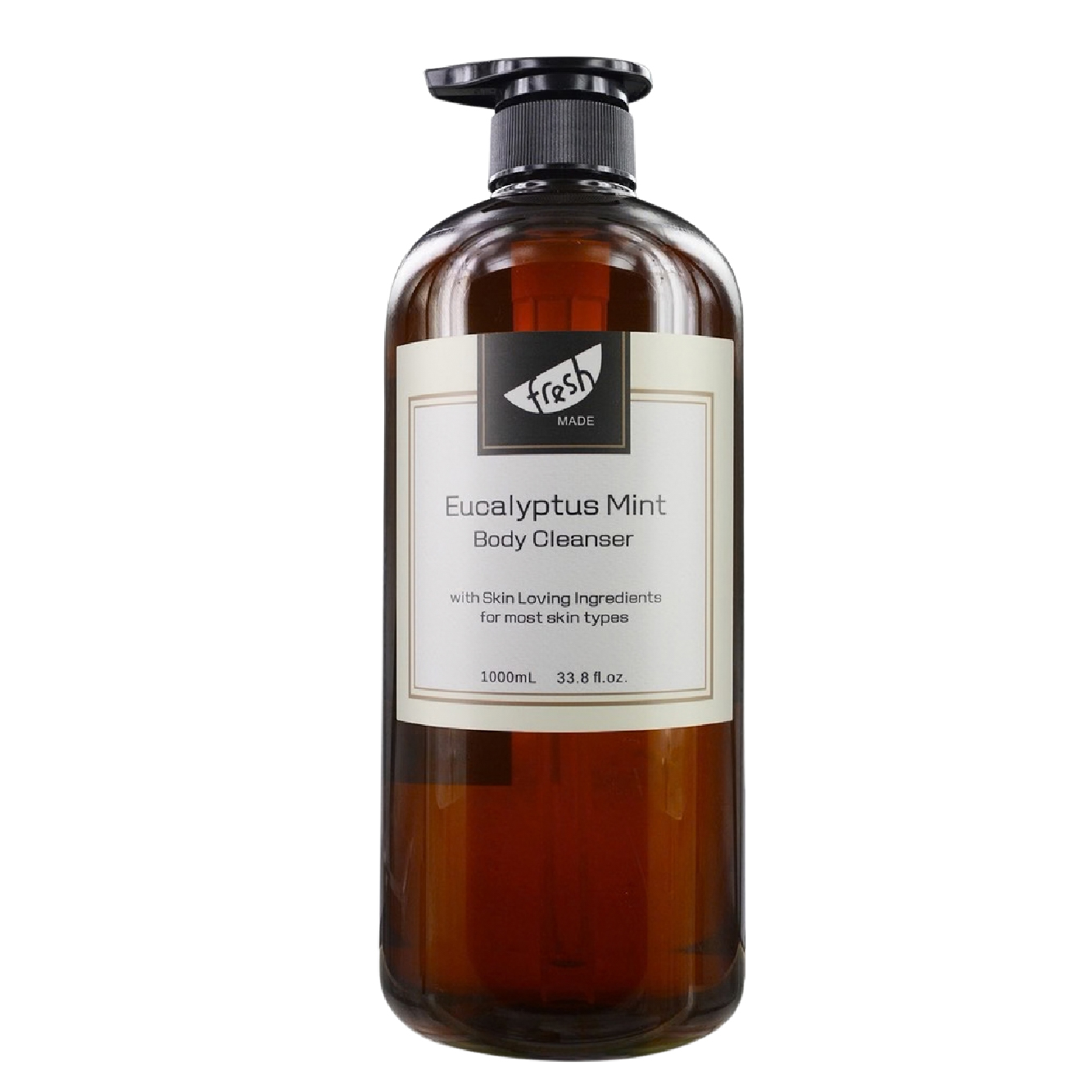 【夏日點數狂潮】荷柏園 尤加利薄荷沐浴精1000ML，加贈泡泡沐浴球