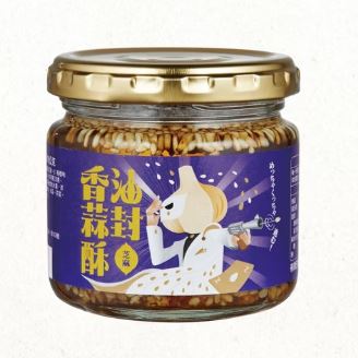 灶市 油封香蒜酥芝麻110g