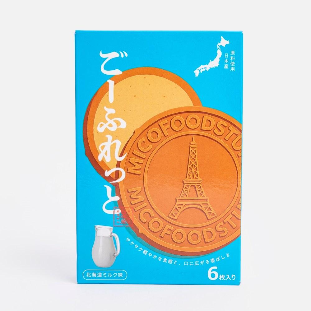 京禾法蘭酥北海道牛奶風味66g
