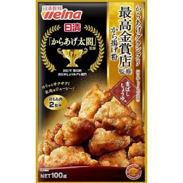【超市】日清香氣醬油味炸雞粉100g