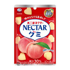【超市】不二家Nectar白桃QQ糖48g