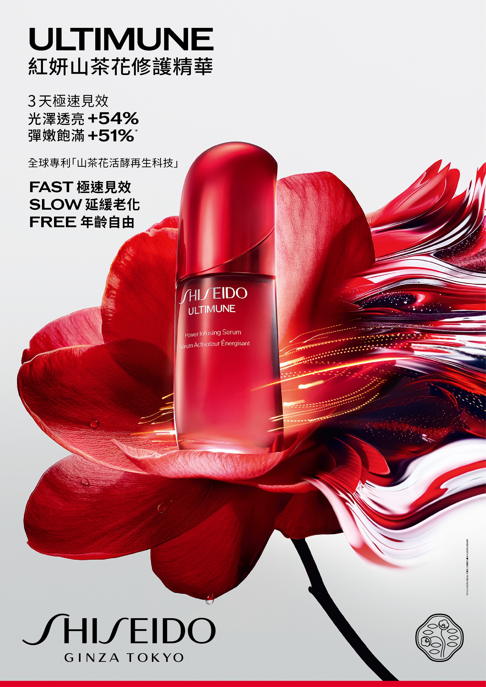 【2026線上年中慶 奢華明星週】紅妍山茶花修護精華5ml