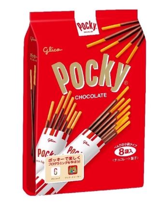 【寶貝寵愛聯萌】glico Pocky百奇巧克力棒8入95g