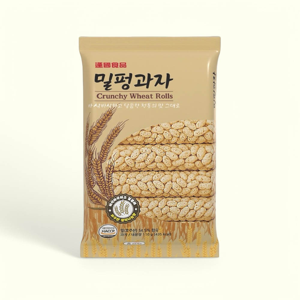 【台中店】 美麗市場-韓國蜜糖麥香餅110g