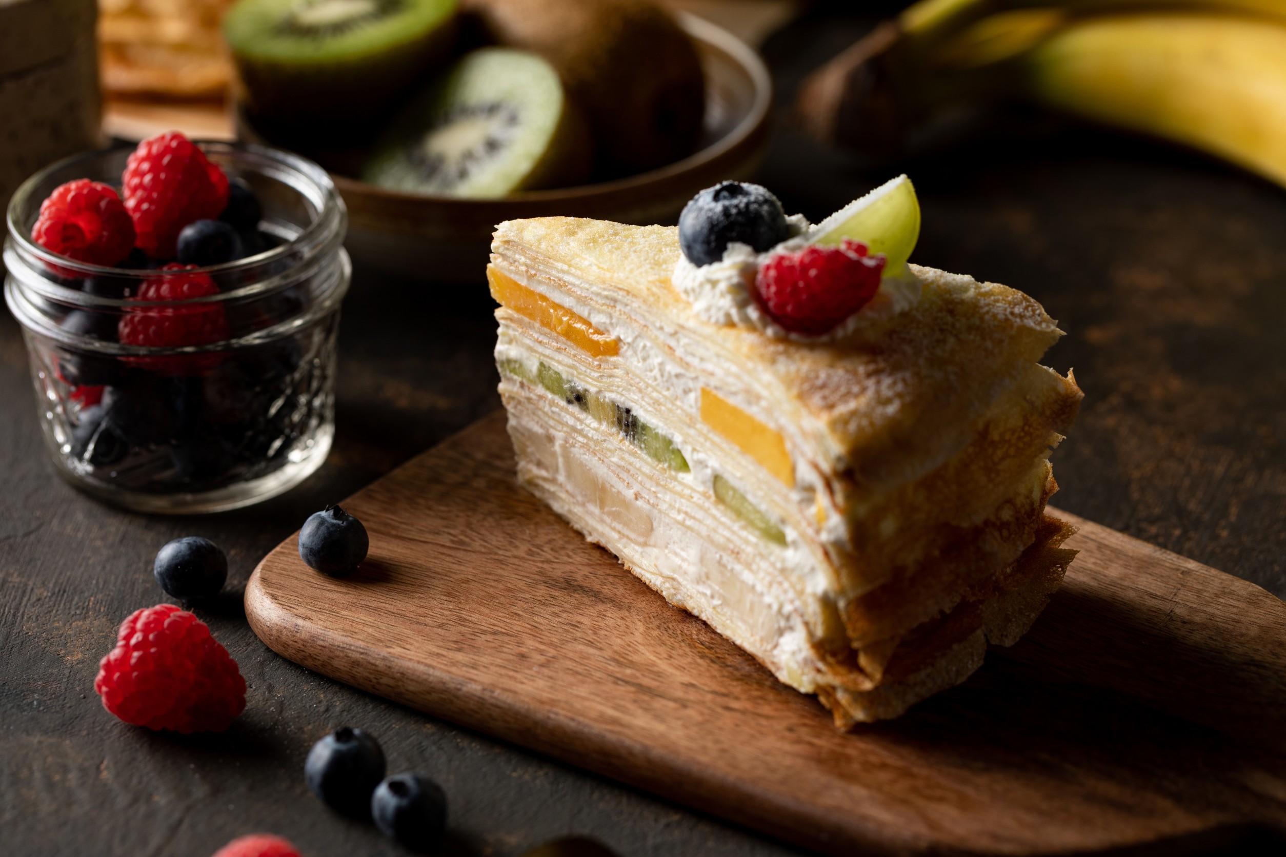 (天母)【孩想點點換】鄉間座 綜合水果千層蛋糕