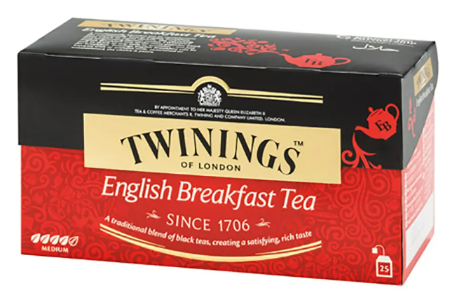 唐寧英倫早餐茶2g*25入