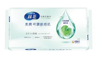 【超市點點好物】絲花美顏洗臉巾柔潤款 40片