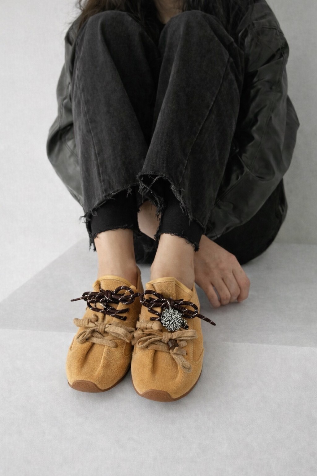 AISLE by abcense-Isla 花式鞋帶休閒鞋