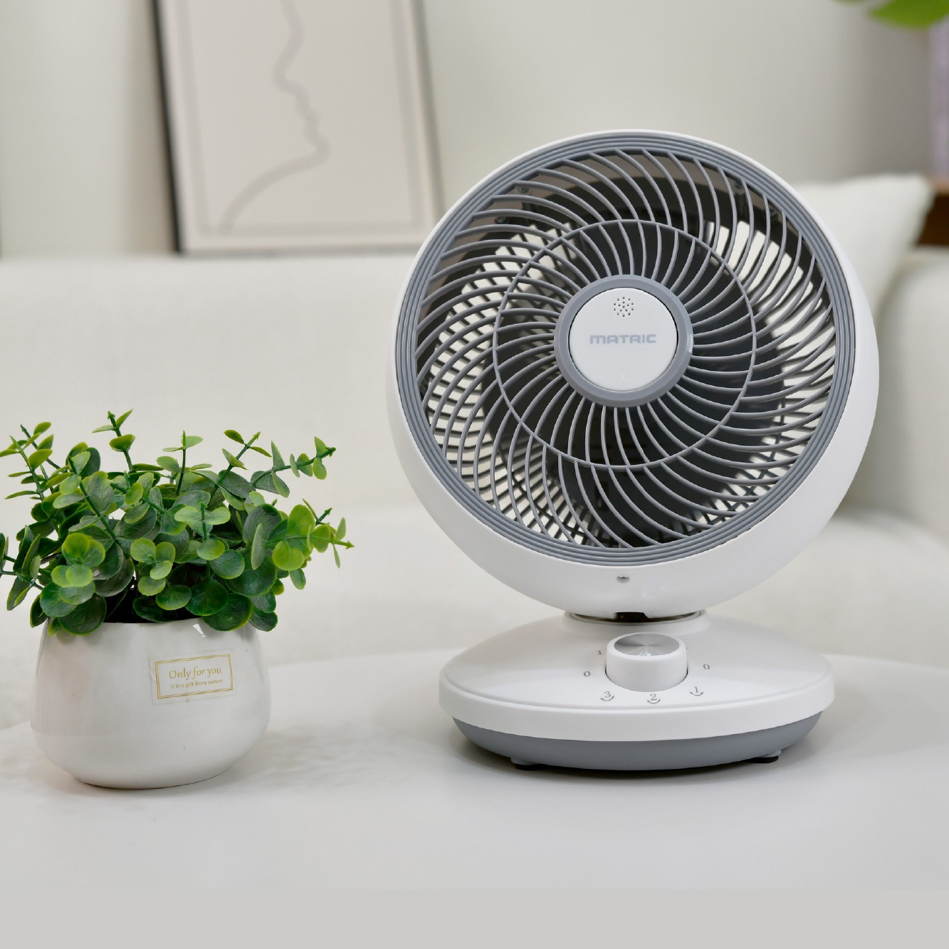 【夏日點數狂潮】松木 9吋兩用式空氣循環扇MG-AF0918S