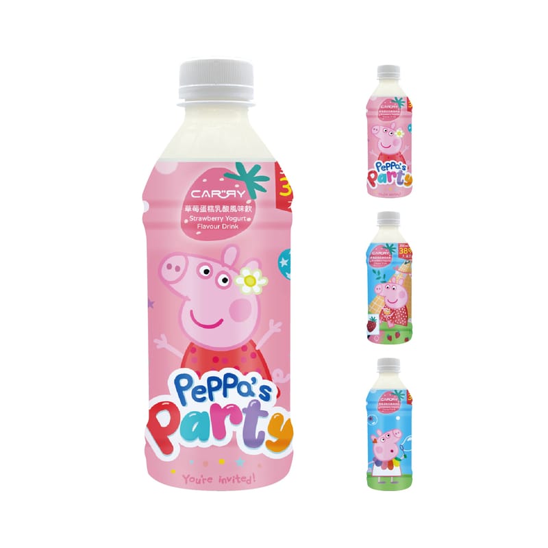 【來點元氣應援】圖騰乳酸風味飲(款式隨機)