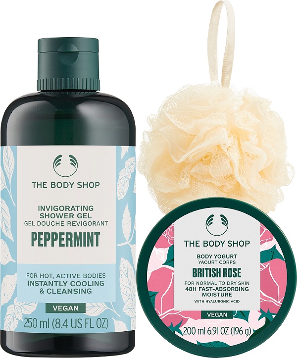 【中山店】THE BODY SHOP 果香沐浴優格組