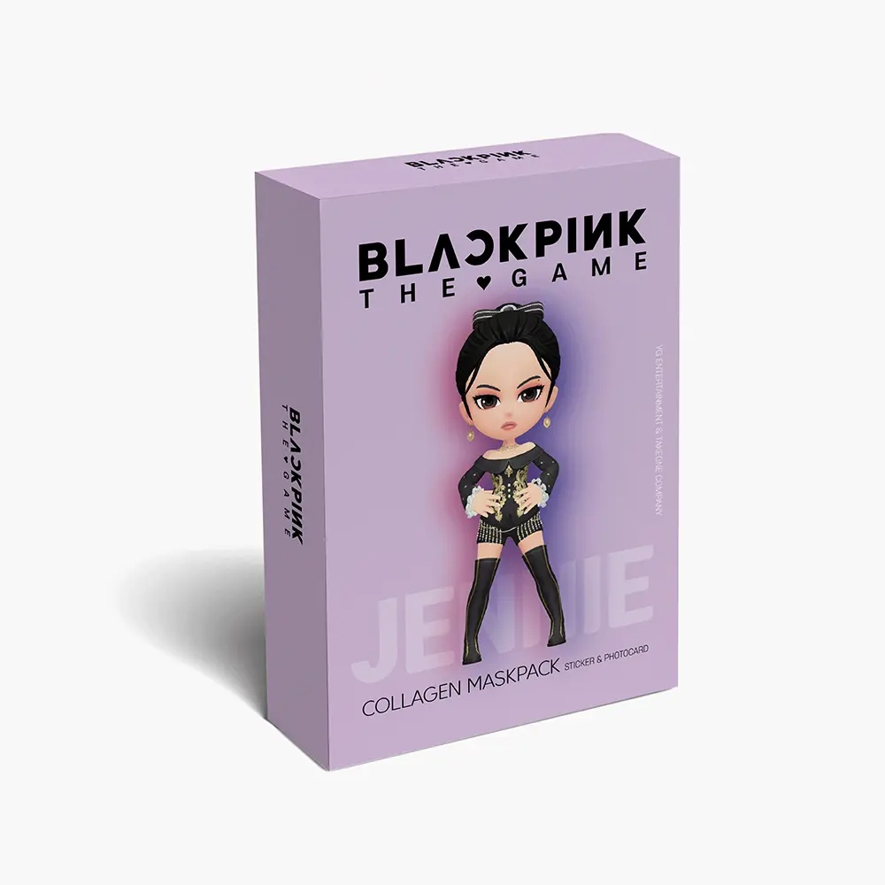 BLACKPINK THE GAME MASKPACK 膠原蛋白緊緻面膜7片