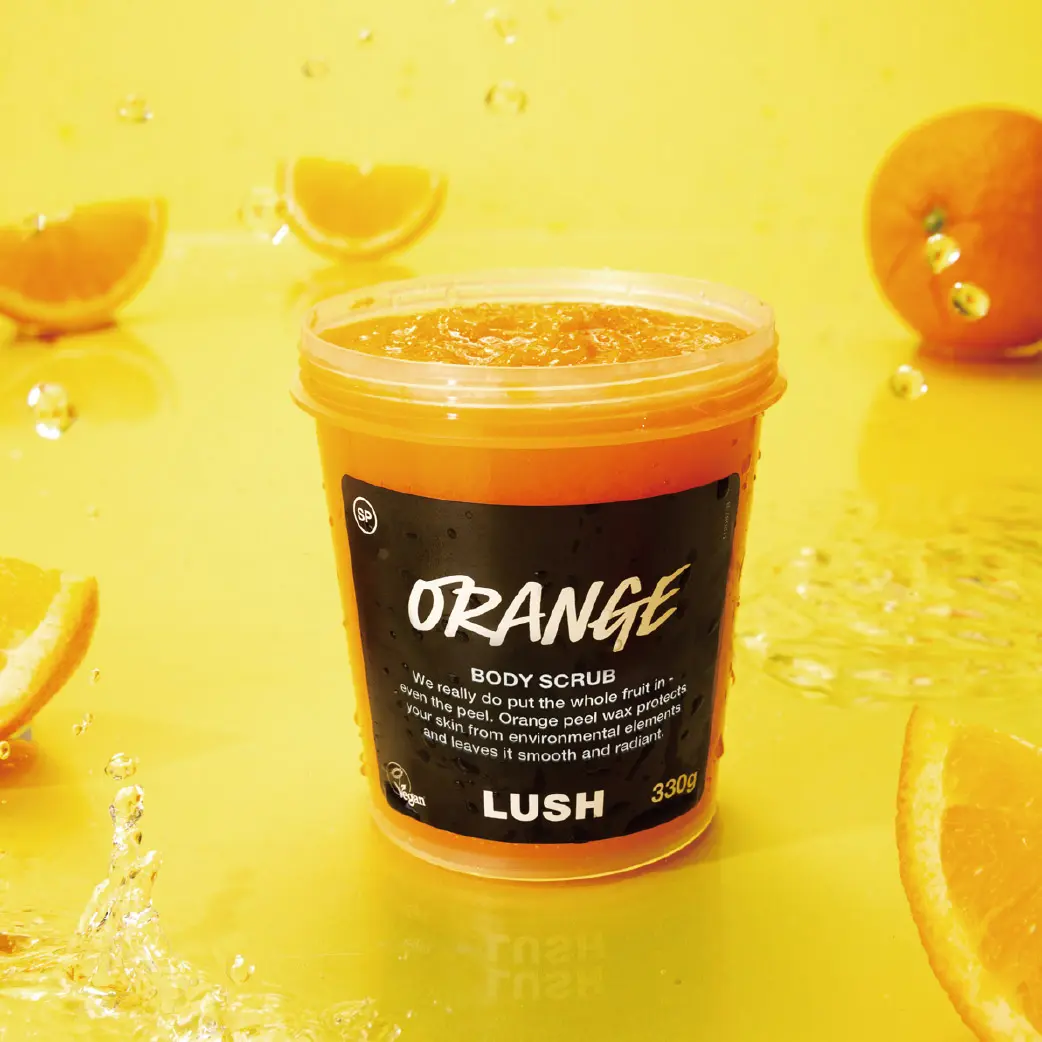 (南西)【有點會生活】橘子磨砂沐浴露 330g