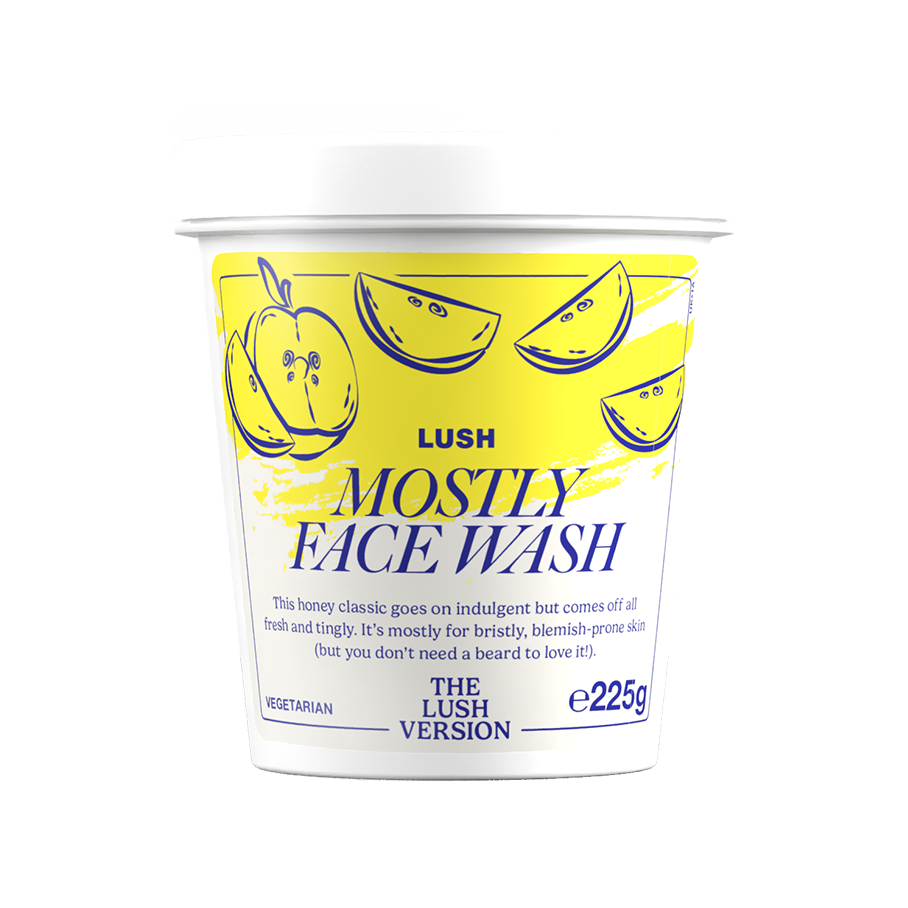 (媽咪享要美麗)LUSH-百里香舒緩潔面霜 225g