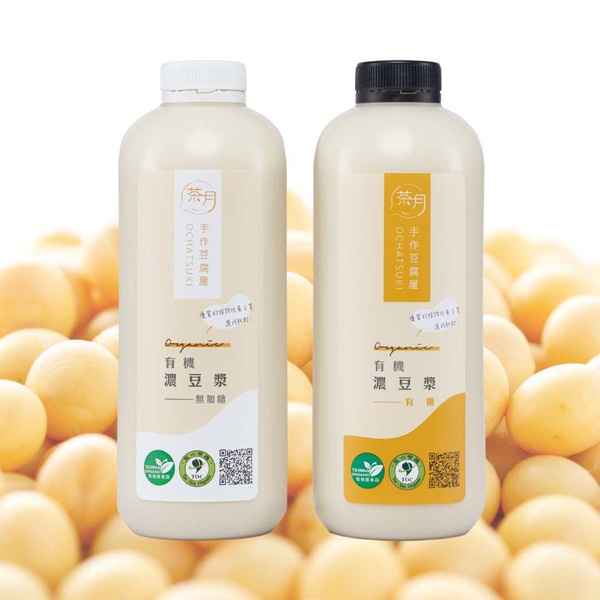 ●【超市TOP30熱銷推薦】茶月大有機濃豆漿(無糖)