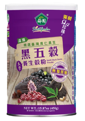 【超市點點好物】薌園黑五穀穀粉450g