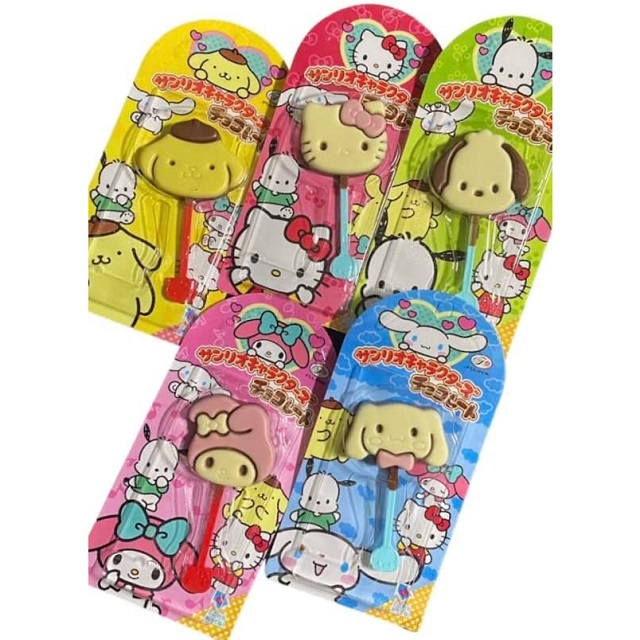 【超市】不二家三麗鷗造型可可棒12g