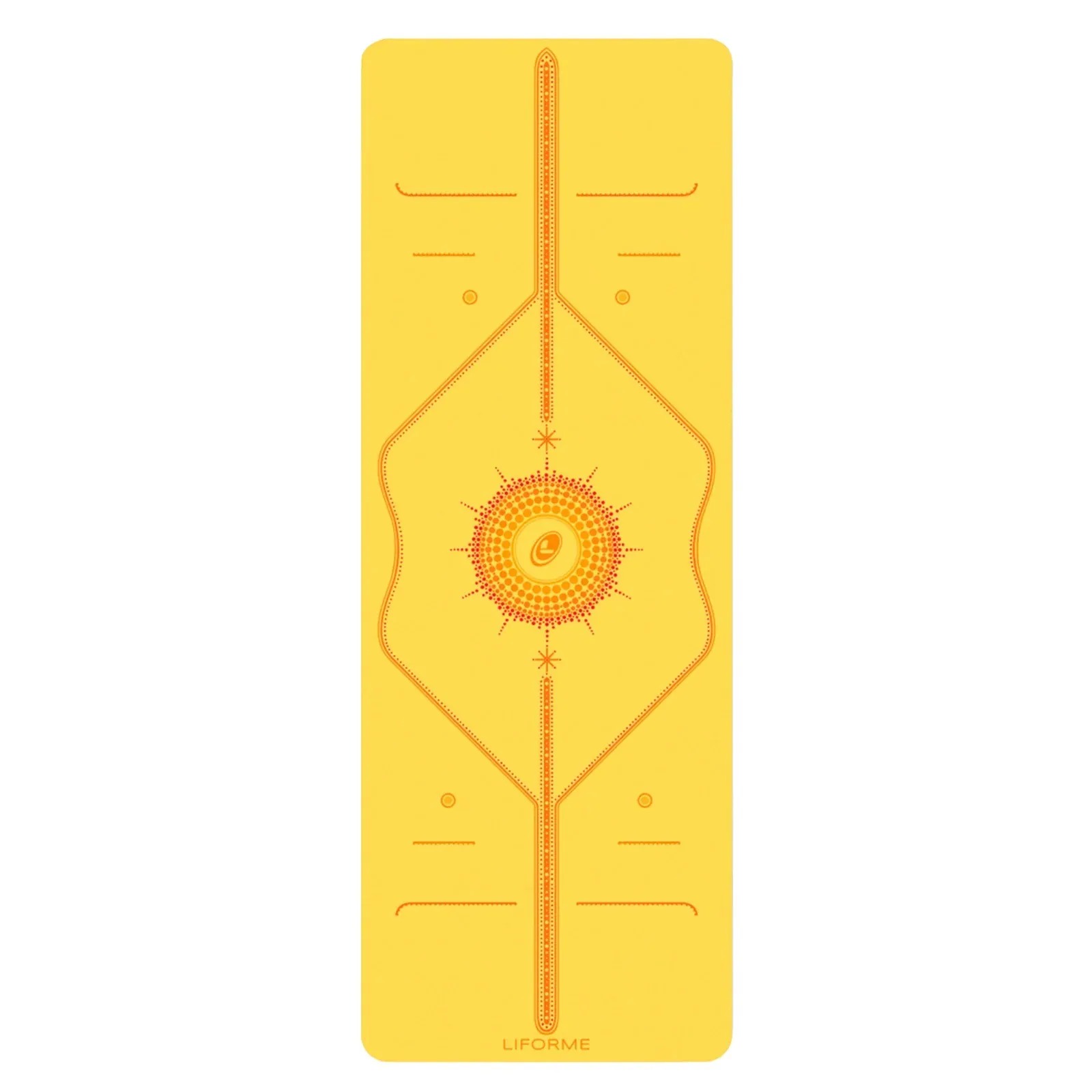 【A11 P+】LIFORME 經典瑜珈墊 拜日限定版-金黃