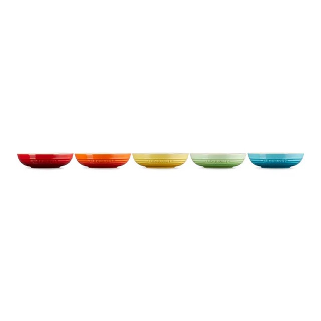 (南西)【媽媽。來點放鬆】le creuset 深圓盤組-5入