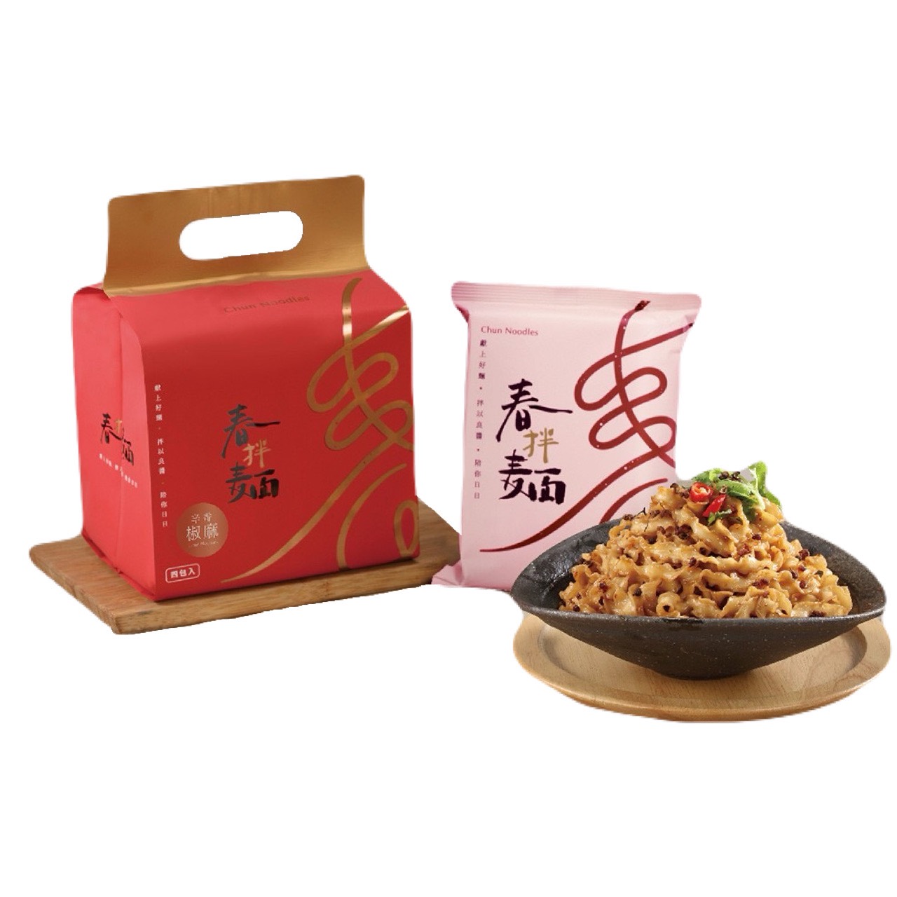 春拌麵 辛香椒麻4入裝