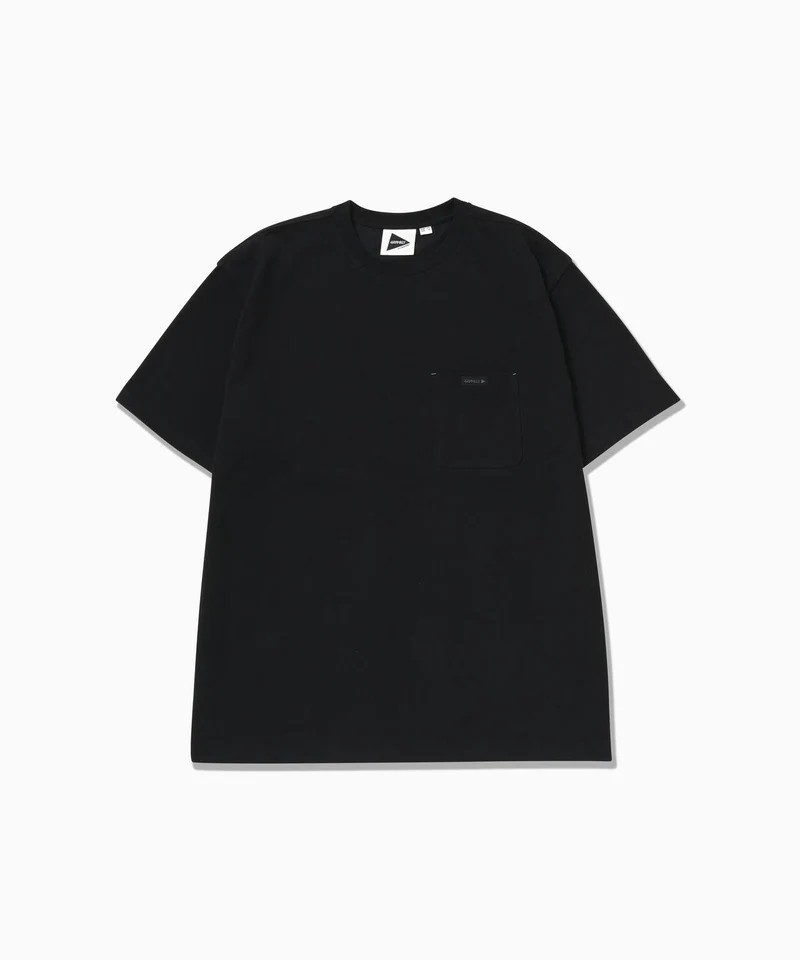 and wander x gramicci backprint SS tee black