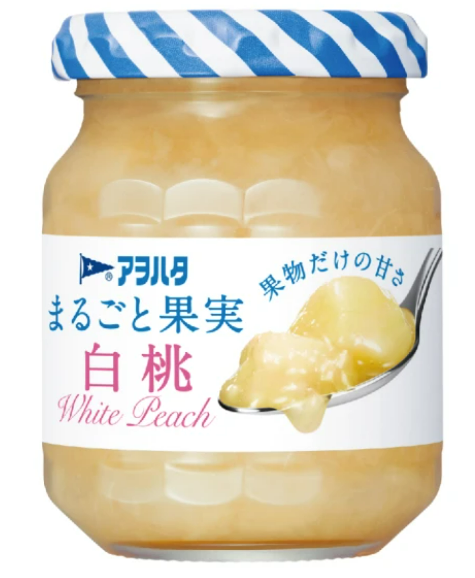 Aohata白桃果醬(無蔗糖)