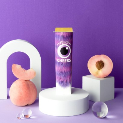 (天母)【CHEERSJELLY】舉杯低卡水蜜桃蒟蒻凍-葉黃素款