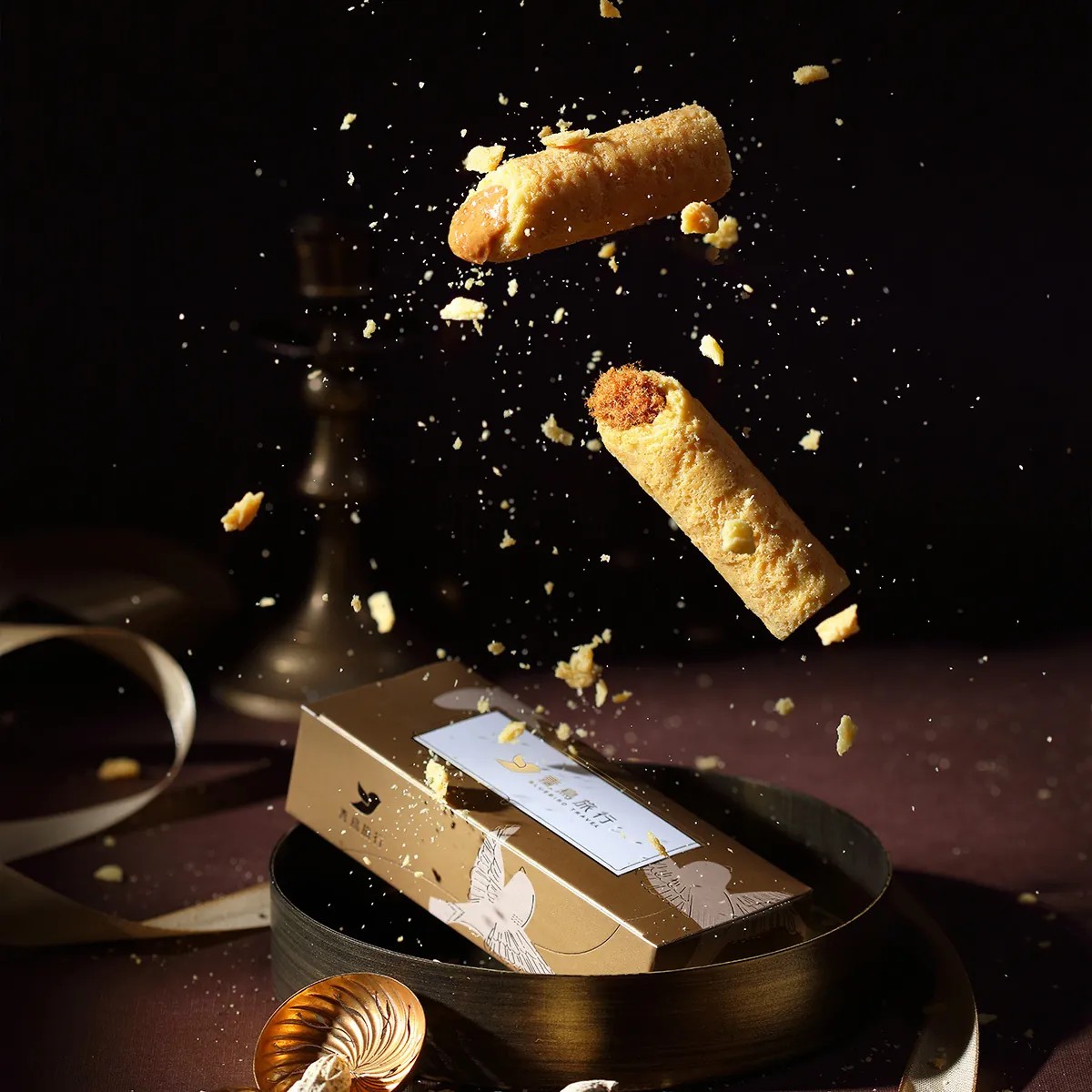 【南西獨家會員日】青鳥旅行-蛋捲兩入鑑賞盒(口味隨機)兌換券