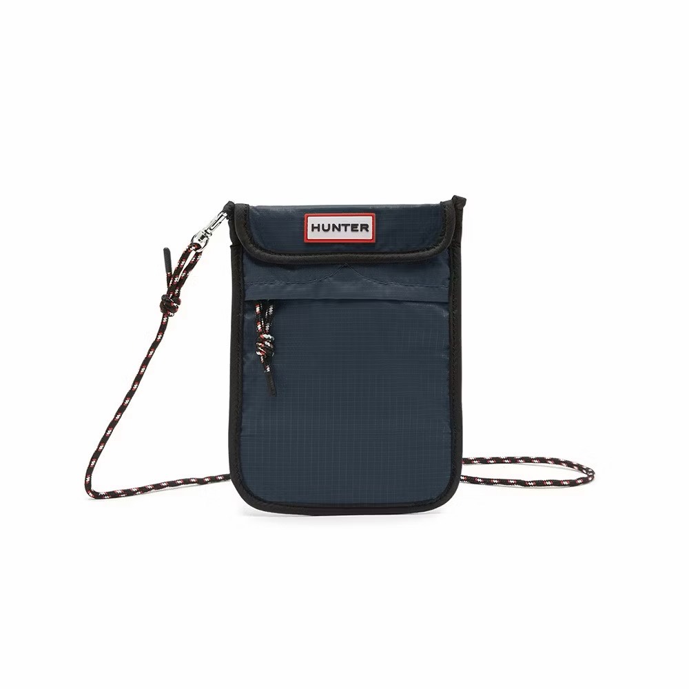 【小北門好物精選】HUNTER ORIGINAL可收納尼龍手機包 - 灰藍