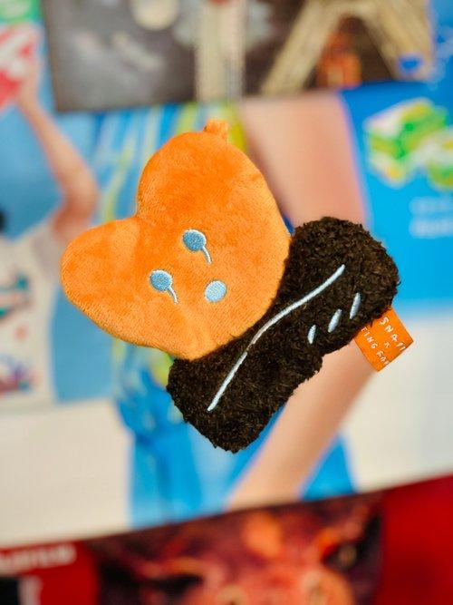 SNAPPP寫真私館-LOVE HOT愛心造型毛絨絨零錢包