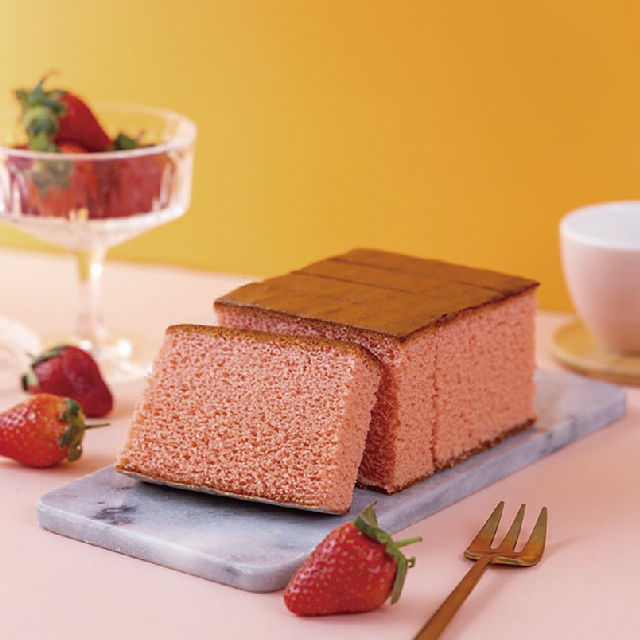(台中)【2026 初夏購物節 午茶食光 點點美味】草莓蜂蜜蛋糕(2片組)