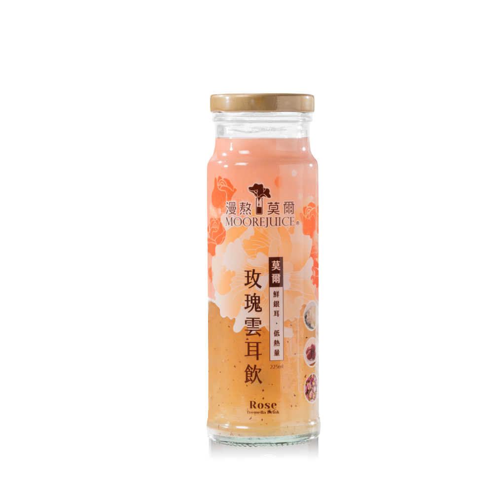 【有點涼夏飲品】漫熬莫爾 玫瑰雲耳飲225ml2入