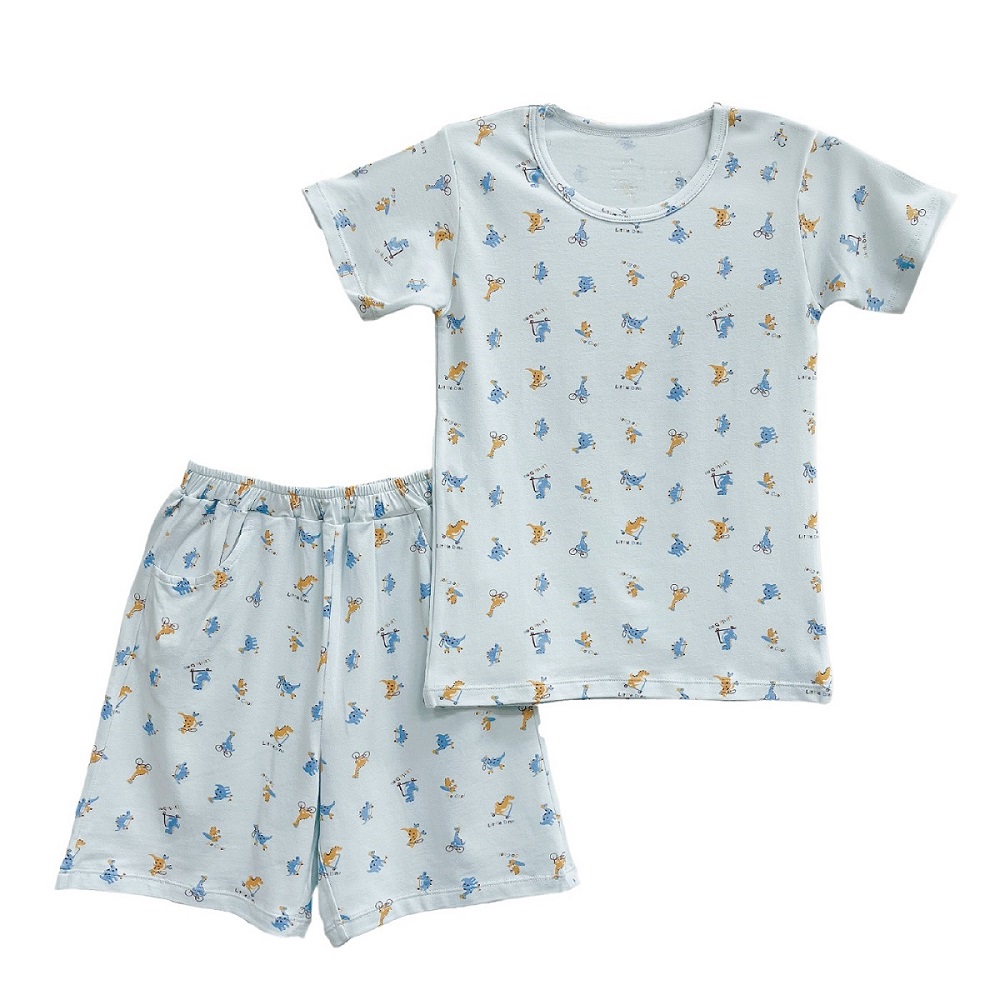 【點點遊樂園】威星 台灣男童莫代爾短袖套裝