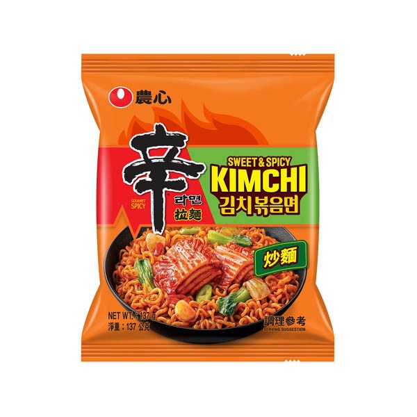 農心 辛辣白菜炒麵137g