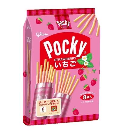 【寶貝寵愛聯萌】glico Pocky百奇草莓棒8入87g