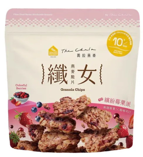 蕎拉燕麥 繽紛莓果派纖女燕麥脆片
