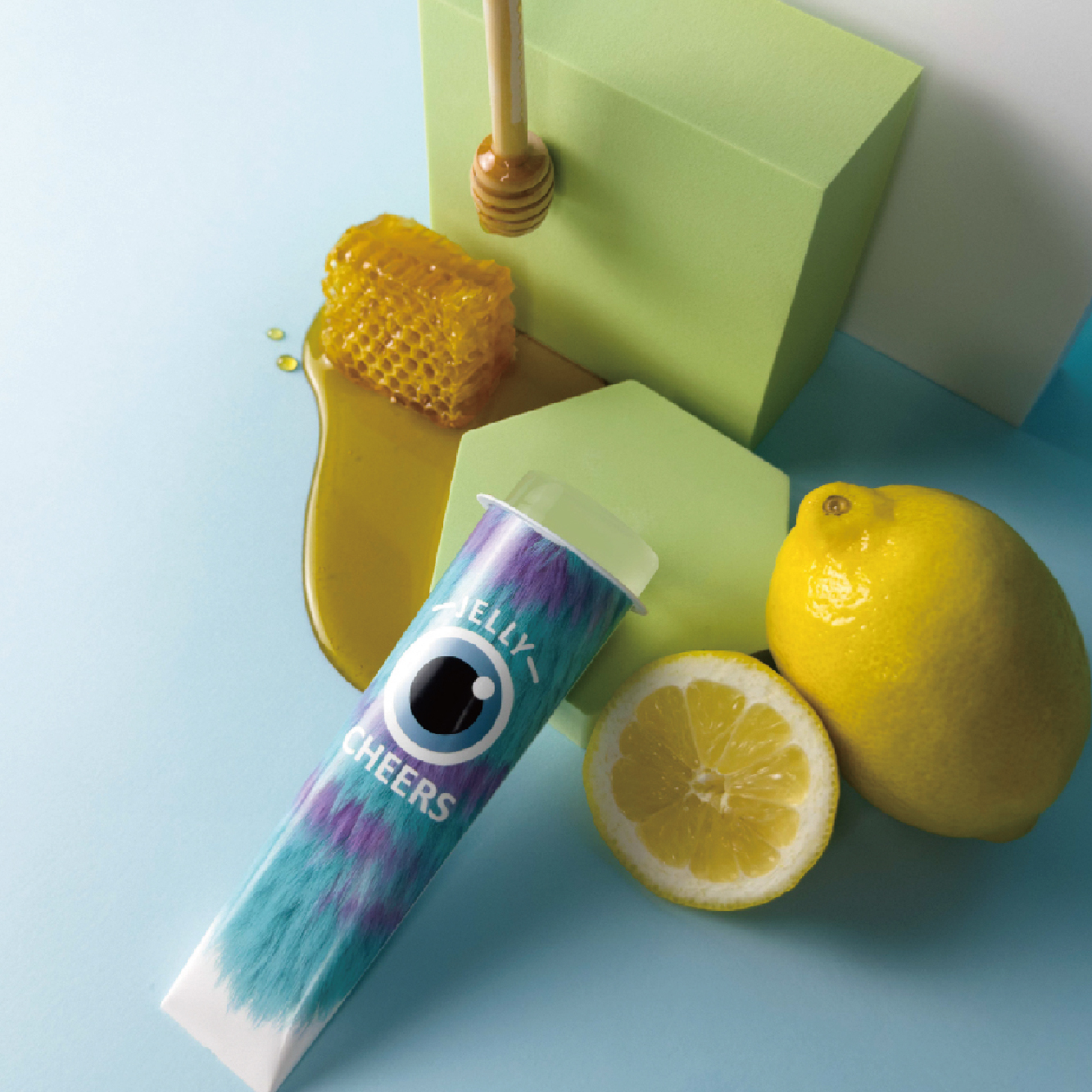 【心意滿點】CHEERSPOPS 舉杯低卡蜂蜜檸檬蒟蒻凍葉黃素款(6根入/盒)